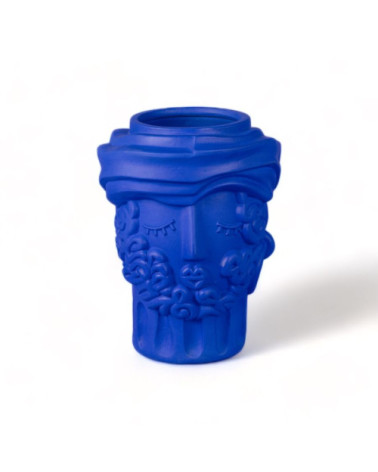 Vaso "in Terracotta Man Blu" | BHOME by Arredi Barbàra