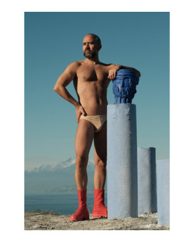 Vaso "in Terracotta Man Blu" | BHOME by Arredi Barbàra