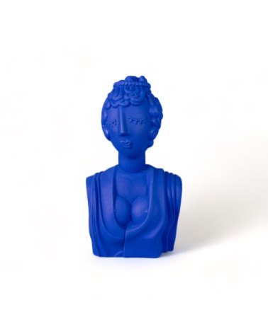 Terracotta Bust Poppea "Terracotta Bust Poppea Blu" | BHOME by Arredi Barbàra
