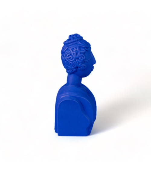 Terracotta Bust Poppea "Terracotta Bust Poppea Blu" | BHOME by Arredi Barbàra