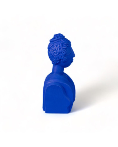 Terracotta Bust Poppea "Terracotta Bust Poppea Blu" | BHOME by Arredi Barbàra