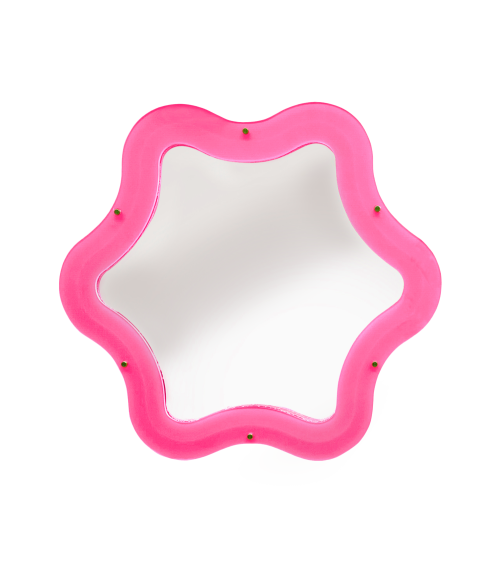 "Supercurve Mirror Tiny Flower" | BHOME by Arredi Barbàra