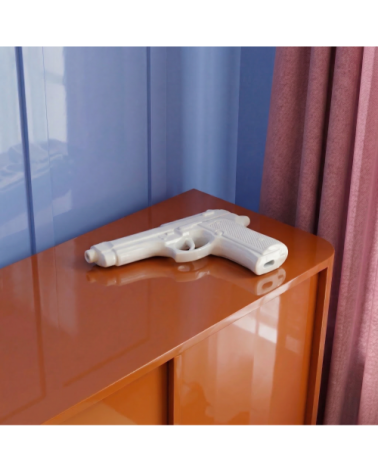 Scultura decorativa "Memorabilia My Gun" | BHOME by Arredi Barbàra
