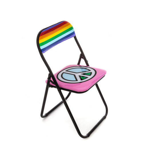 Stuhl"Peace"cm 44 h. 46/79 Falten –SELETTI | BHOME by Arredi Barbàra
