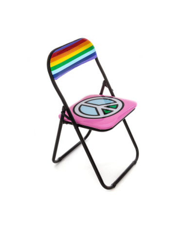 Stuhl"Peace"cm 44 h. 46/79 Falten –SELETTI | BHOME by Arredi Barbàra