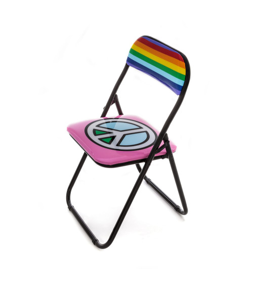Stuhl"Peace"cm 44 h. 46/79 Falten –SELETTI | BHOME by Arredi Barbàra