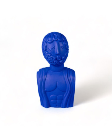 Terracotta Bust Man "Terracotta Bust Man Blu" | BHOME by Arredi Barbàra