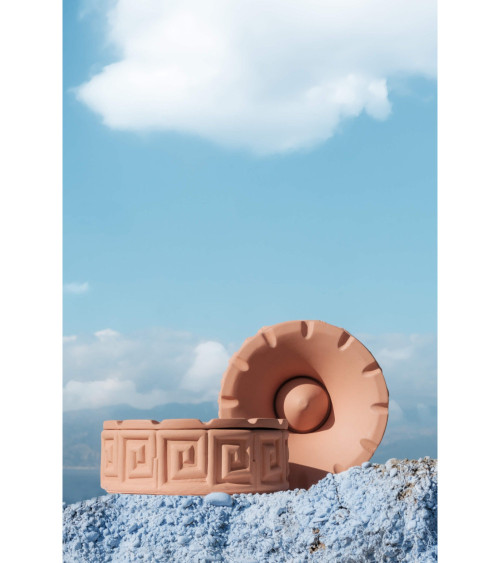 Posacenere "Magna Graecia Posacenere in Terracotta Greche" | BHOME by Arredi Barbàra
