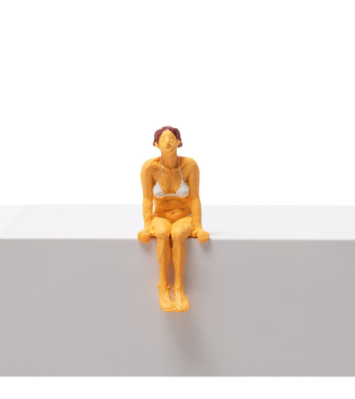 Decorative sculpture"Love Is A Verb Tanya"cm. 7x8 h. 15.5 –SELETTI | BHOME by Arredi Barbàra