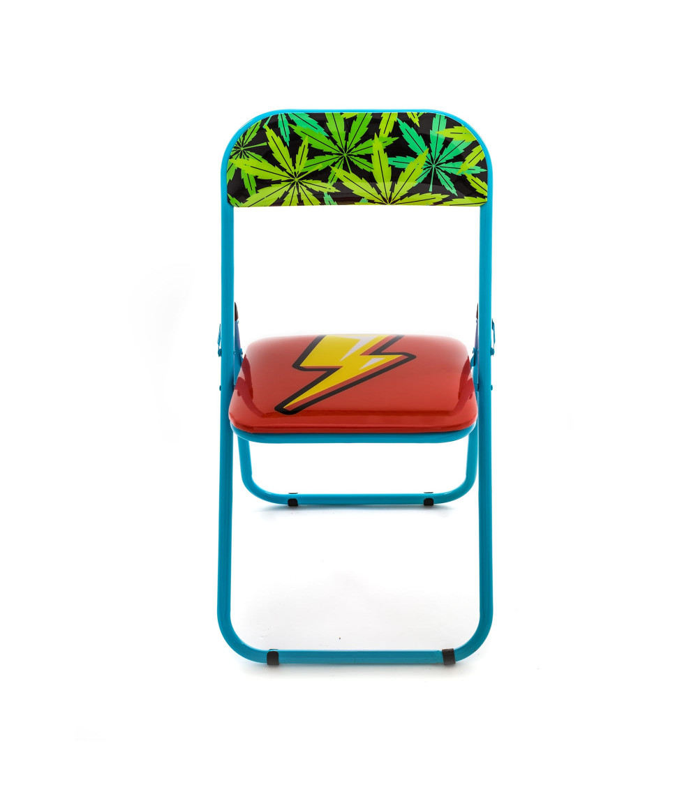 Stuhl"Flash"cm 44 h. 46/79 Falten –SELETTI | BHOME by Arredi Barbàra