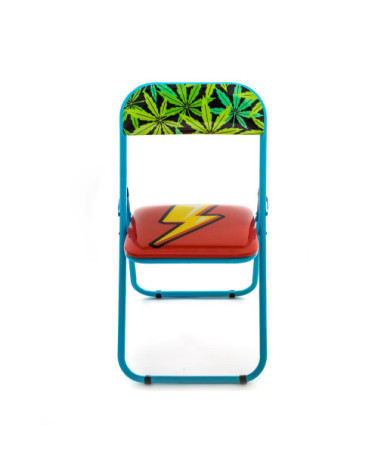 Stuhl"Flash"cm 44 h. 46/79 Falten –SELETTI | BHOME by Arredi Barbàra