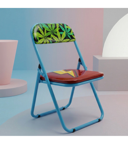 Stuhl"Flash"cm 44 h. 46/79 Falten –SELETTI | BHOME by Arredi Barbàra