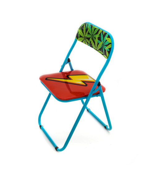 Stuhl"Flash"cm 44 h. 46/79 Falten –SELETTI | BHOME by Arredi Barbàra