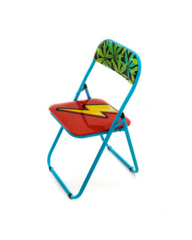 Stuhl"Flash"cm 44 h. 46/79 Falten –SELETTI | BHOME by Arredi Barbàra