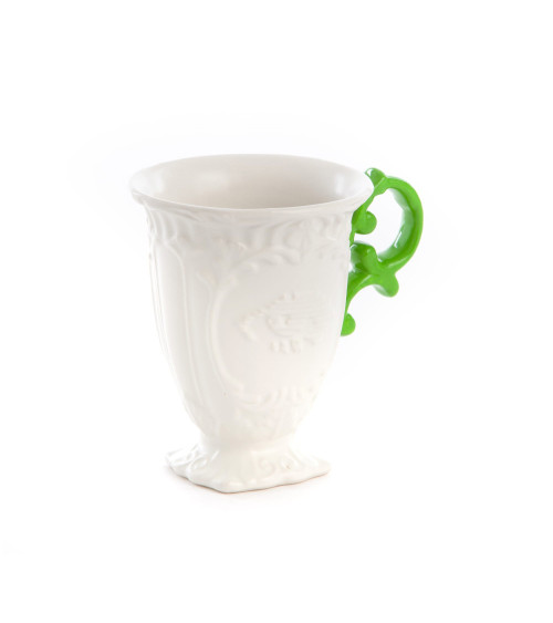 "I-WARES I-Mug Verde"Porzellan —SELETTI | BHOME by Arredi Barbàra