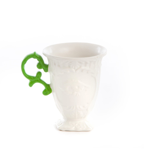 "I-WARES I-Mug Verde"Porzellan —SELETTI | BHOME by Arredi Barbàra