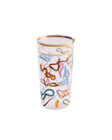 Bicchiere "Snakes" | BHOME by Arredi Barbàra