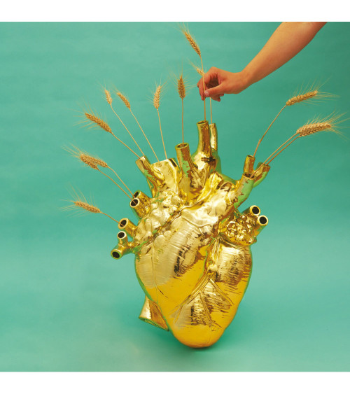 Vaso "Love in Bloom Giant Gold" | BHOME by Arredi Barbàra
