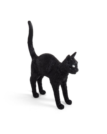 Lampada da tavolo "Jobby The Cat Black" | BHOME by Arredi Barbàra