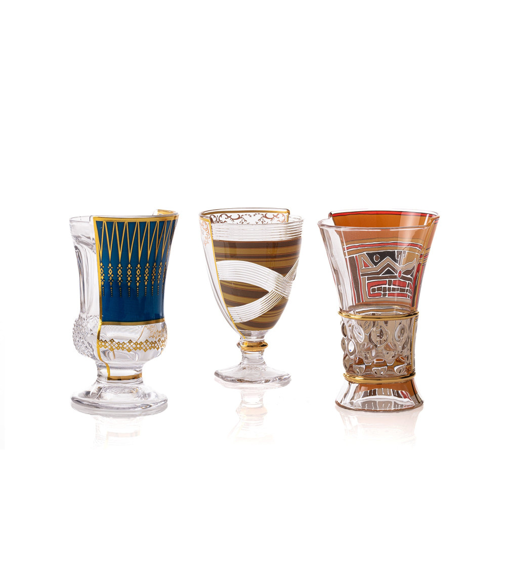 Bicchiere "Hybrid Glasses Pannotia Set da 3" | BHOME by Arredi Barbàra