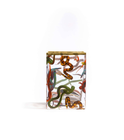 Vase"Snakes"en vidrio –SELETTI | BHOME by Arredi Barbàra