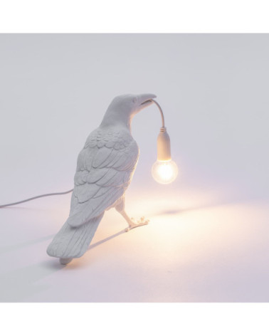 Lampadina "Bird Lamp Bianco Waiting" | BHOME by Arredi Barbàra