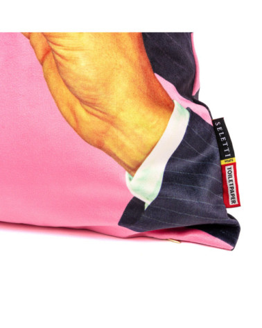 Cuscino "Pink Lipstick con imbottitura Piuma" | BHOME by Arredi Barbàra