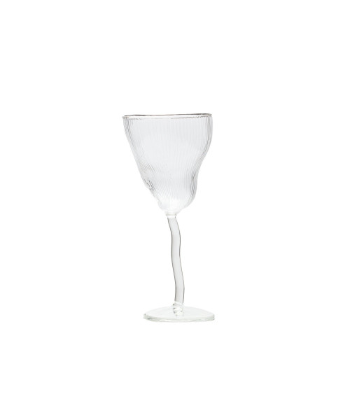 "Classics on Acid - Bicchiere da Vino NYE"ø cm 8,5 x h.19,5 –SELETTI | BHOME by Arredi Barbàra