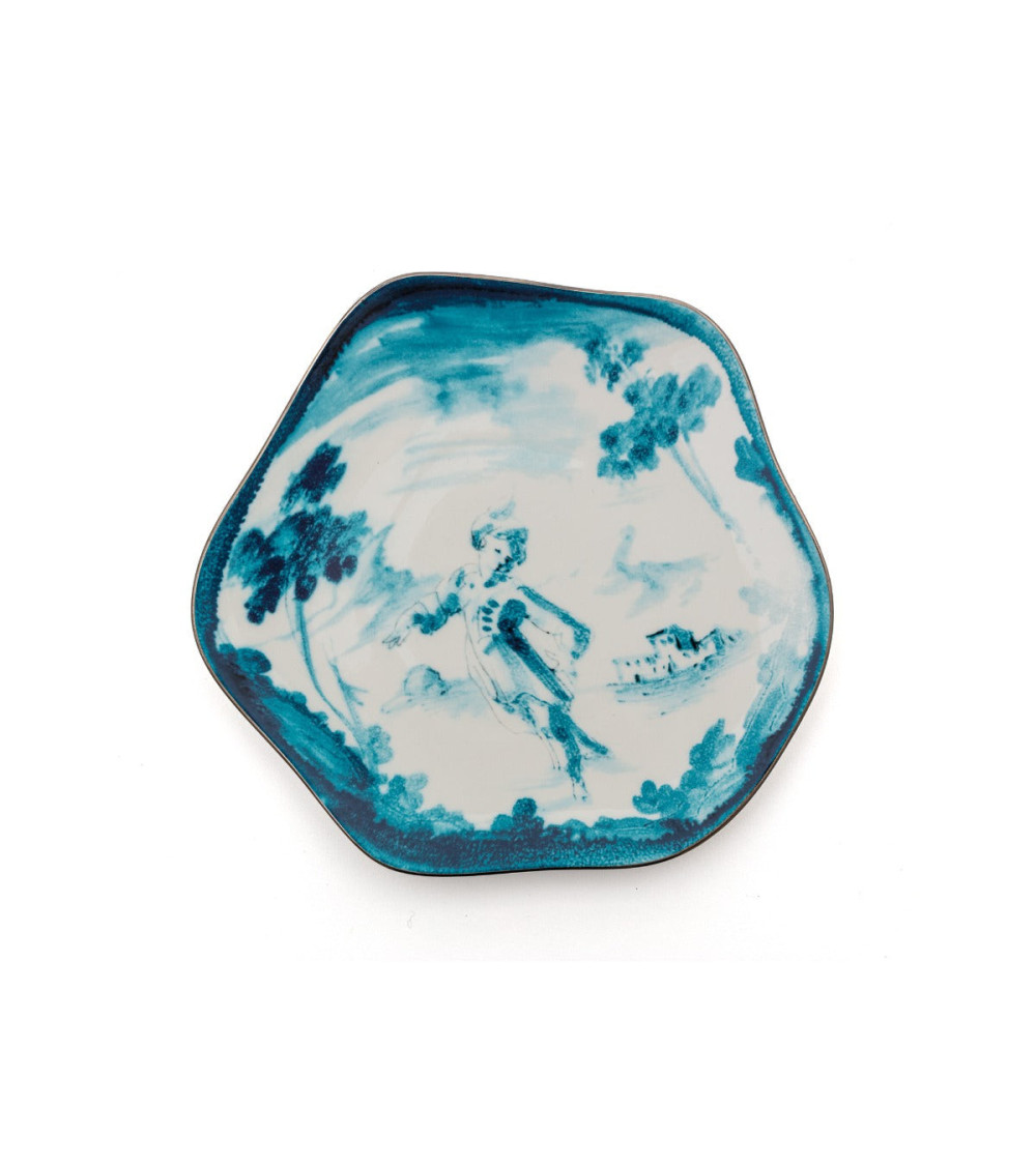 "Classics on Acid - Piatto da Dessert Fiorentino"Cm.21 x 2.4 –SELETTI | BHOME by Arredi Barbàra