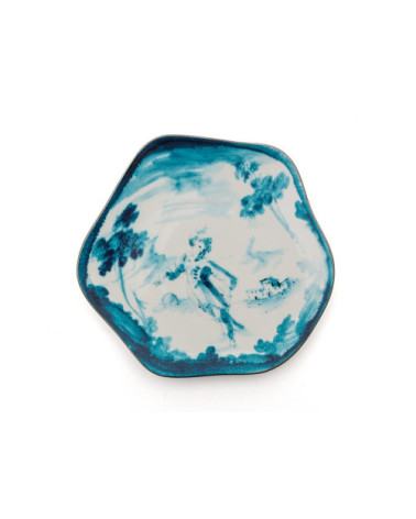 "Classics on Acid - Piatto da Dessert Fiorentino"Cm.21 x 2.4 –SELETTI | BHOME by Arredi Barbàra