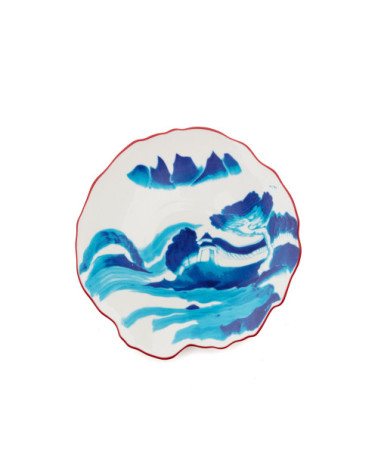 "Classics on Acid - Piatto da Dessert Melting Landscape" | BHOME by Arredi Barbàra