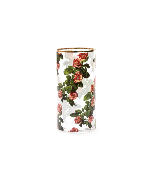 Vase"Medio Roses"en verre –SELETTI | BHOME by Arredi Barbàra