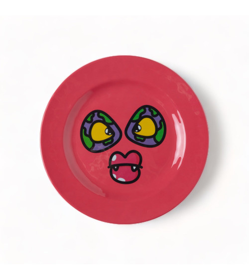 Plaque"Melamine Monsters Tina"cm 28,20 x h. 2,5I IN 11,10" x h. 0,98 –SELETTI | BHOME by Arredi Barbàra