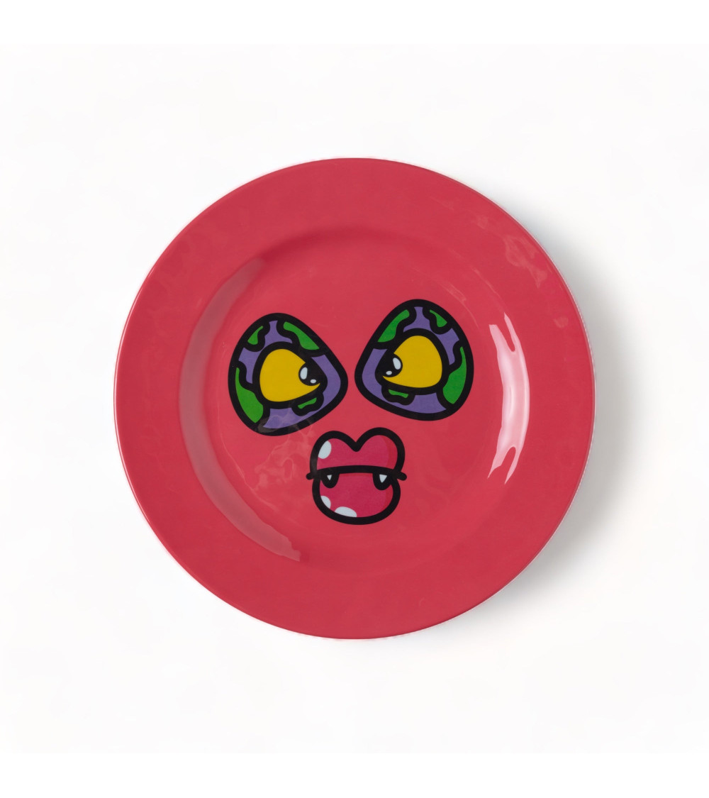 Plaque"Melamine Monsters Tina"cm 28,20 x h. 2,5I IN 11,10" x h. 0,98 –SELETTI | BHOME by Arredi Barbàra