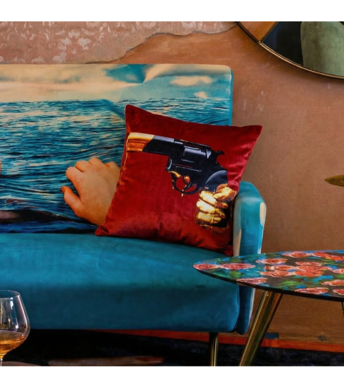 Roulement"Revolver con imbottitura in poliestere"cm 50 x 50 –SELETTI | BHOME by Arredi Barbàra