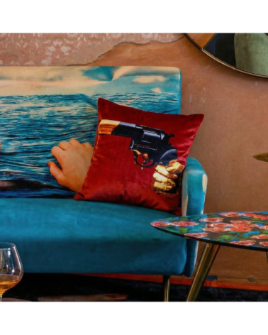 Roulement"Revolver con imbottitura in poliestere"cm 50 x 50 –SELETTI | BHOME by Arredi Barbàra
