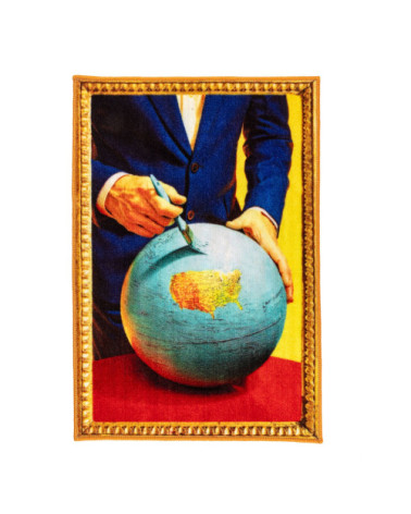Tapis"Globe"plastique recyclé –SELETTI | BHOME by Arredi Barbàra