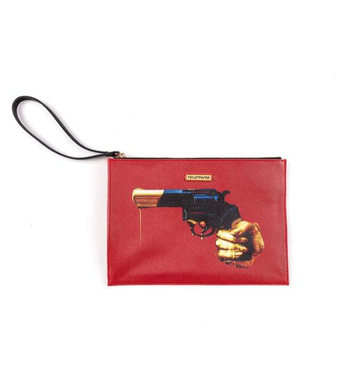 Pouch Revolver"Pochette Revolver"28 x 20 x 3 cm –SELETTI | BHOME by Arredi Barbàra