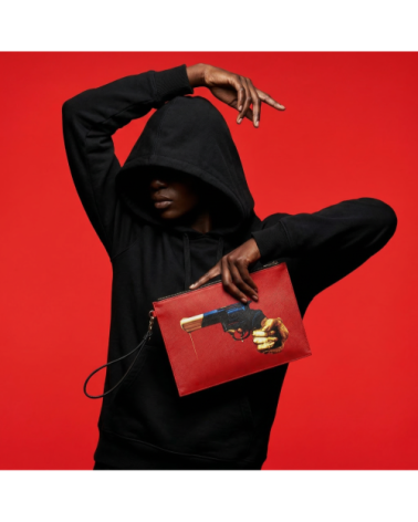 Revolver de poche"Pochette Revolver"28 x 20 x 3 cm –SELETTI | BHOME by Arredi Barbàra