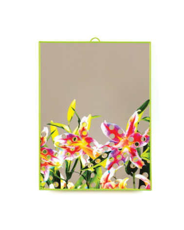 Espejo"Flowers with Holes"30 x 40 cm –SELETTI | BHOME by Arredi Barbàra