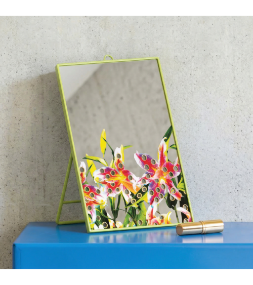 Espejo"Flowers with Holes"30 x 40 cm –SELETTI | BHOME by Arredi Barbàra