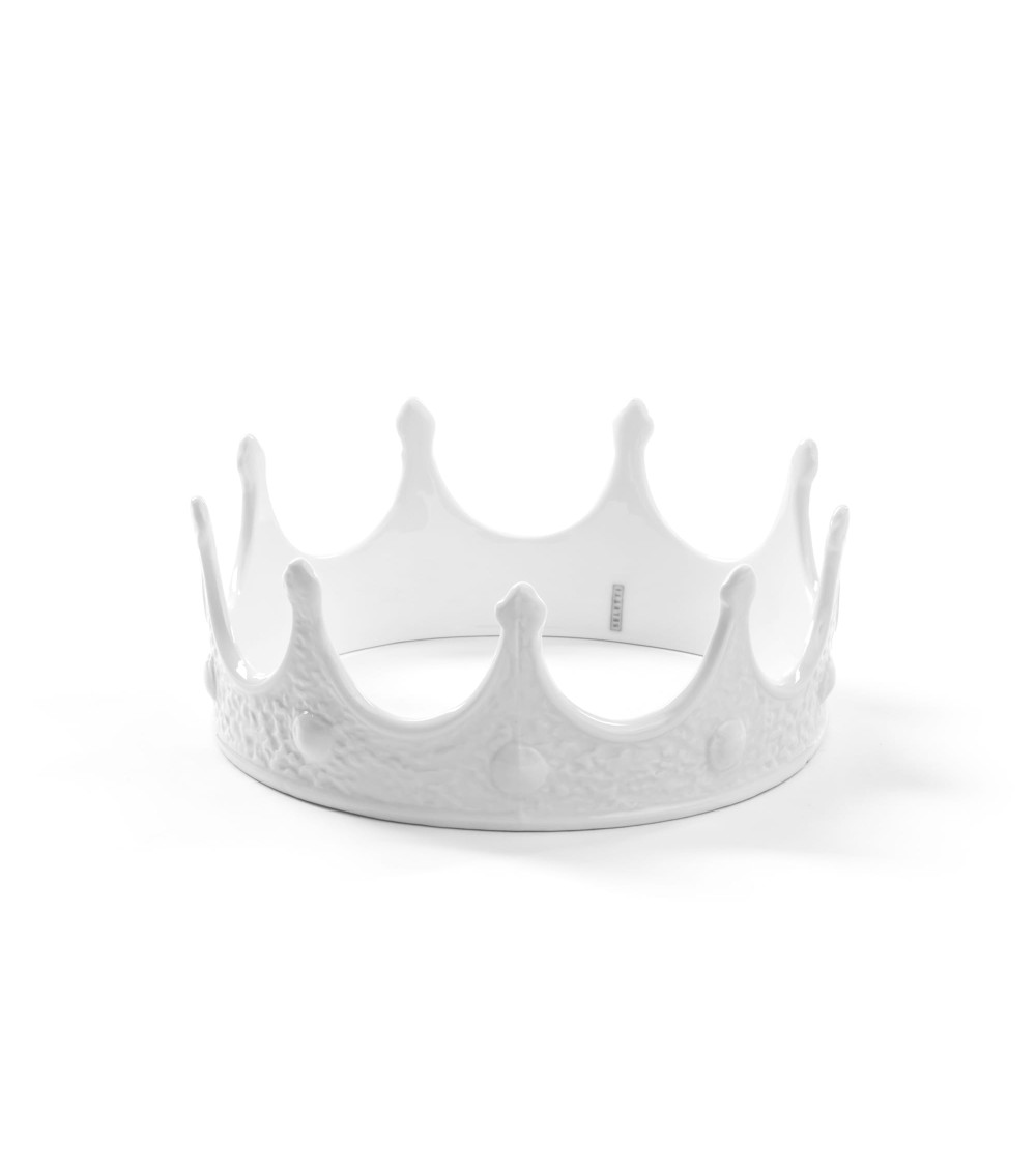Dekorative Skulptur"Memorabilia My Crown"Cm. ø 18,5 h. 7,5 in Papier –SELETTI | BHOME by Arredi Barbàra