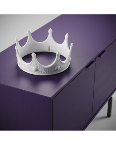 Dekorative Skulptur"Memorabilia My Crown"Cm. ø 18,5 h. 7,5 in Papier –SELETTI | BHOME by Arredi Barbàra