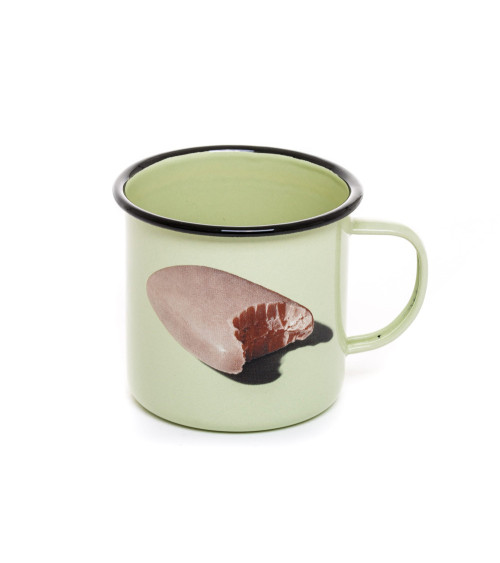 Becher"Enamel Soap"in emailliertem Metall –SELETTI | BHOME by Arredi Barbàra