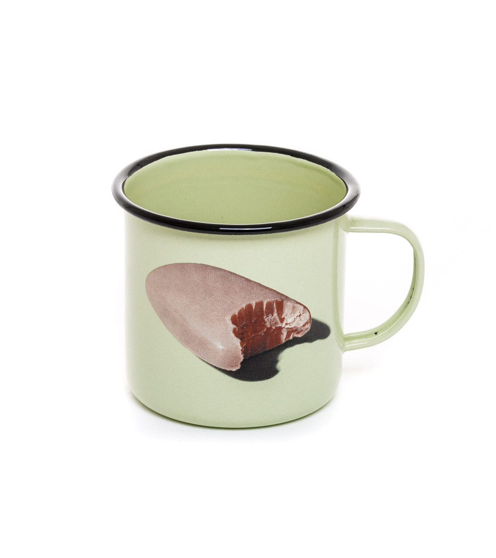Becher"Enamel Soap"in emailliertem Metall –SELETTI | BHOME by Arredi Barbàra