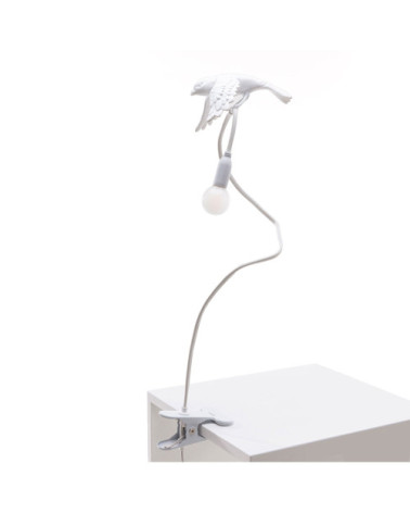 Lampada da tavolo "Sparrow con morsetto - Taking Off" | BHOME by Arredi Barbàra
