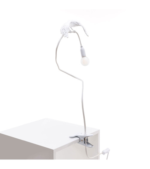 Lampada da tavolo "Sparrow con morsetto - Taking Off" | BHOME by Arredi Barbàra