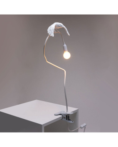 Lampada da tavolo "Sparrow con morsetto - Taking Off" | BHOME by Arredi Barbàra