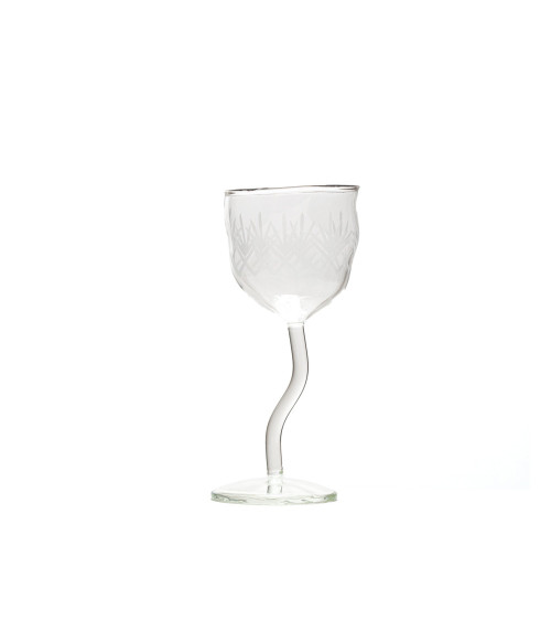 "Classics on Acid - Bicchiere da Vino Tree"ø cm 8,5 x h.19,5 –SELETTI | BHOME by Arredi Barbàra