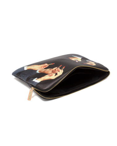 Beutel"Custodia da Laptop Lipsticks Black"tragbar –SELETTI | BHOME by Arredi Barbàra